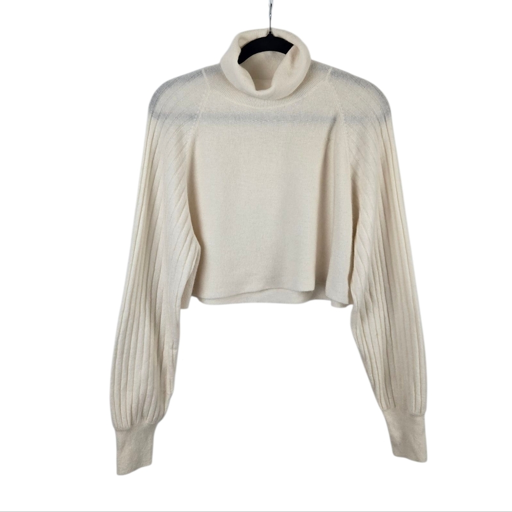 Allsaints Cropped Sweater Only to The Margot Dress In Ivory